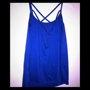Blue tank top